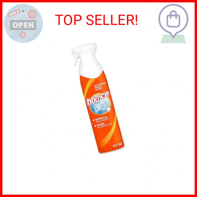 Bounce Anti Static Spray, 3 in 1 Instant Anti Static Spray & Instant Wrinkle Rel