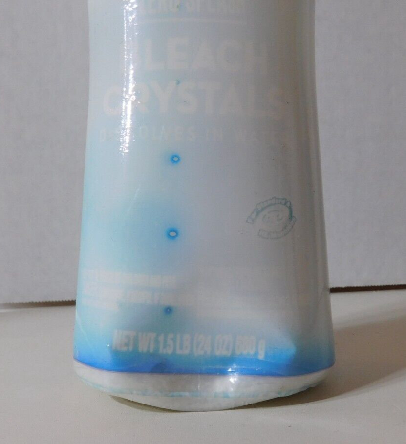 2 pack Clorox Zero Splash Bleach Crystals Cleaner Laundry Water Activated 24oz .