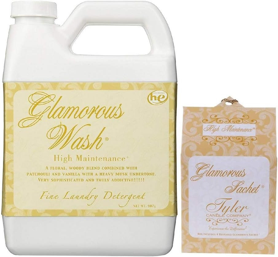 Wash High Maintenance Liquid Laundry Detergent 32Oz W/High Maintenance Sachets B