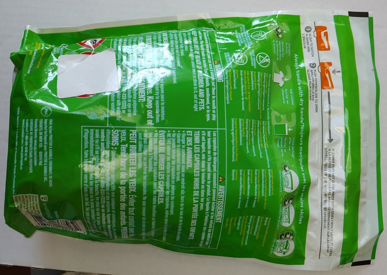 GAIN FLINGS 3 IN 1 DETERGENT PACS ORIGINAL – 35 PACK