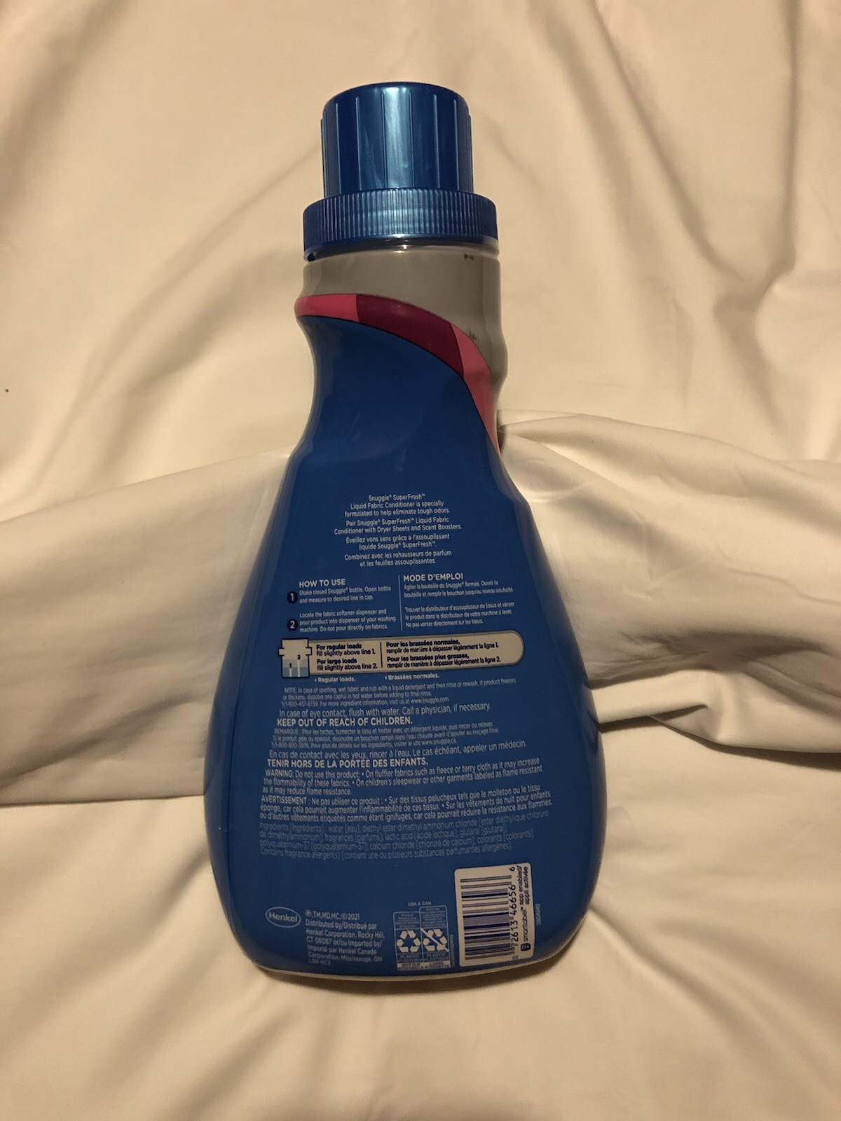 Snuggle SuperFresh Liquid Fabric Softener Spring Burst 48.6 FlOz 46 Loads