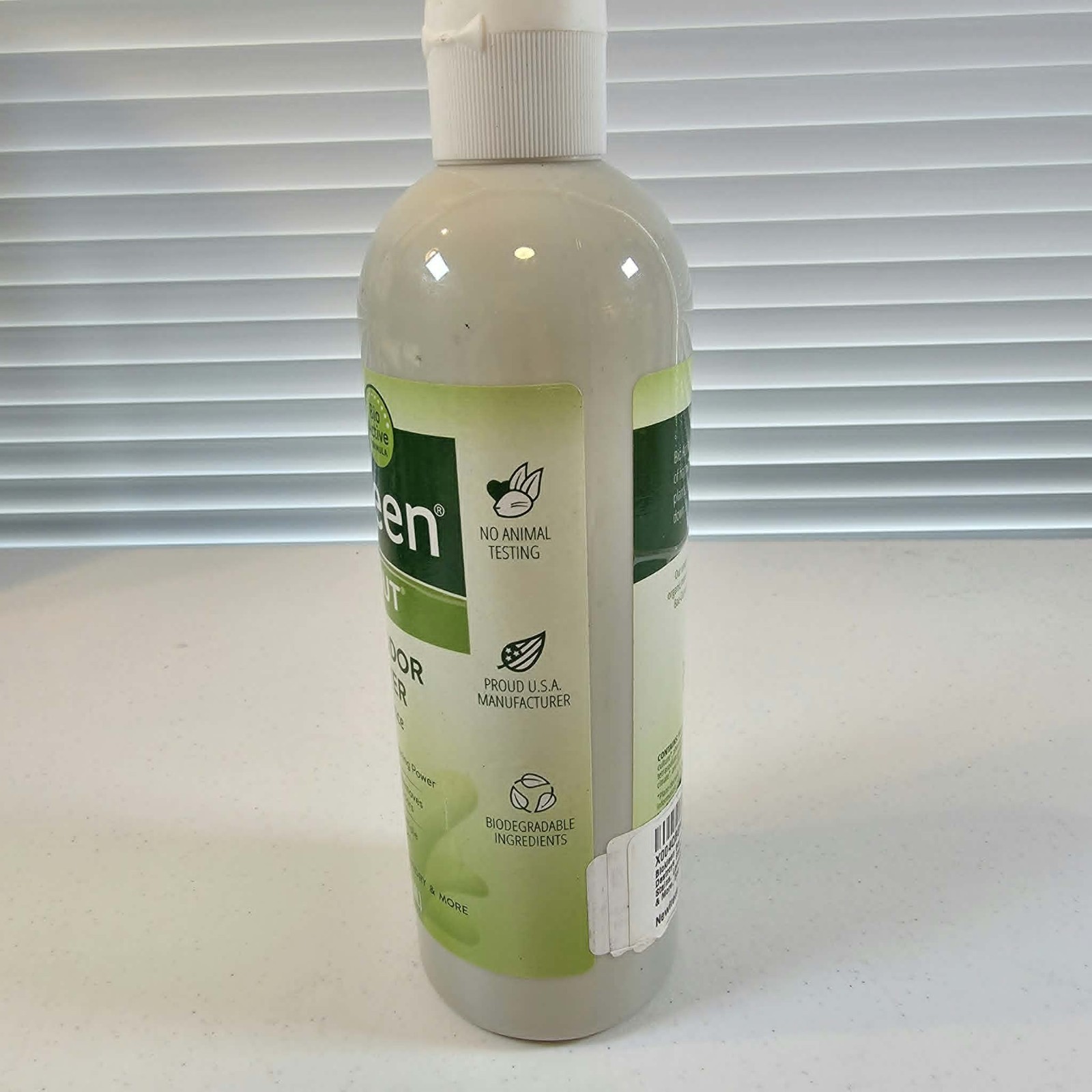 BIOKLEEN BAC OUT STAIN ODOR REMOVER LIME ESSENCE 16 FL. OZ. NEW