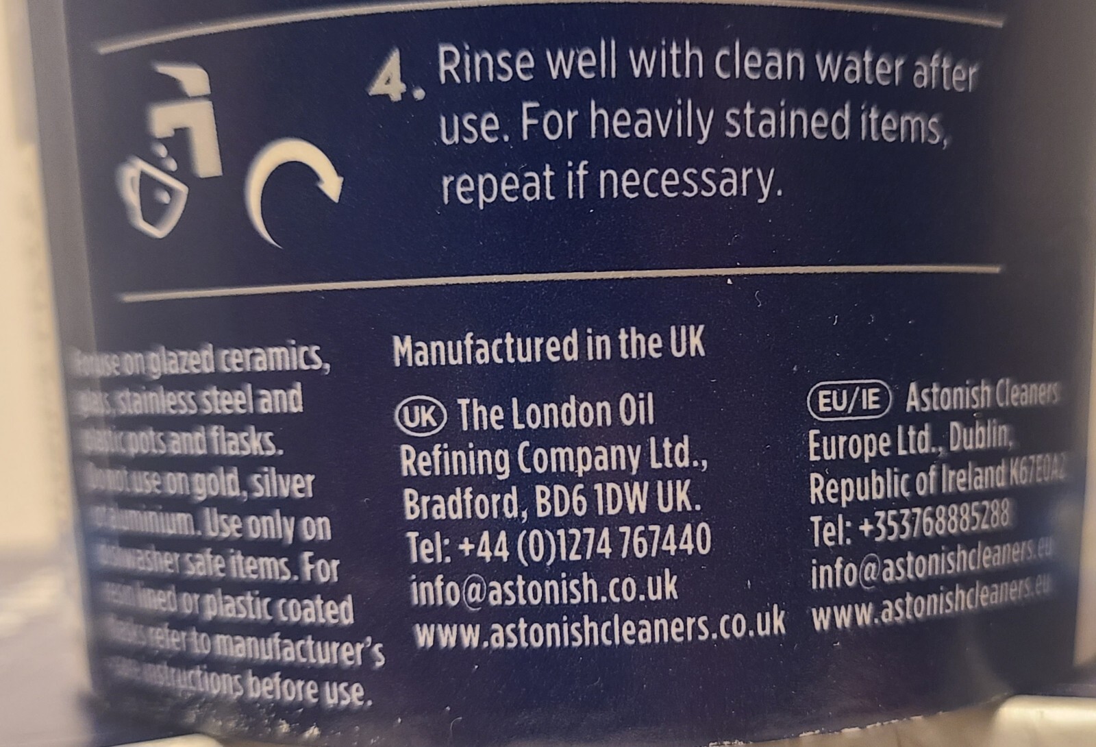 Astonish Specialist Clean & Revive Cleaner 350g (12.3 oz.) *Lot of 5*