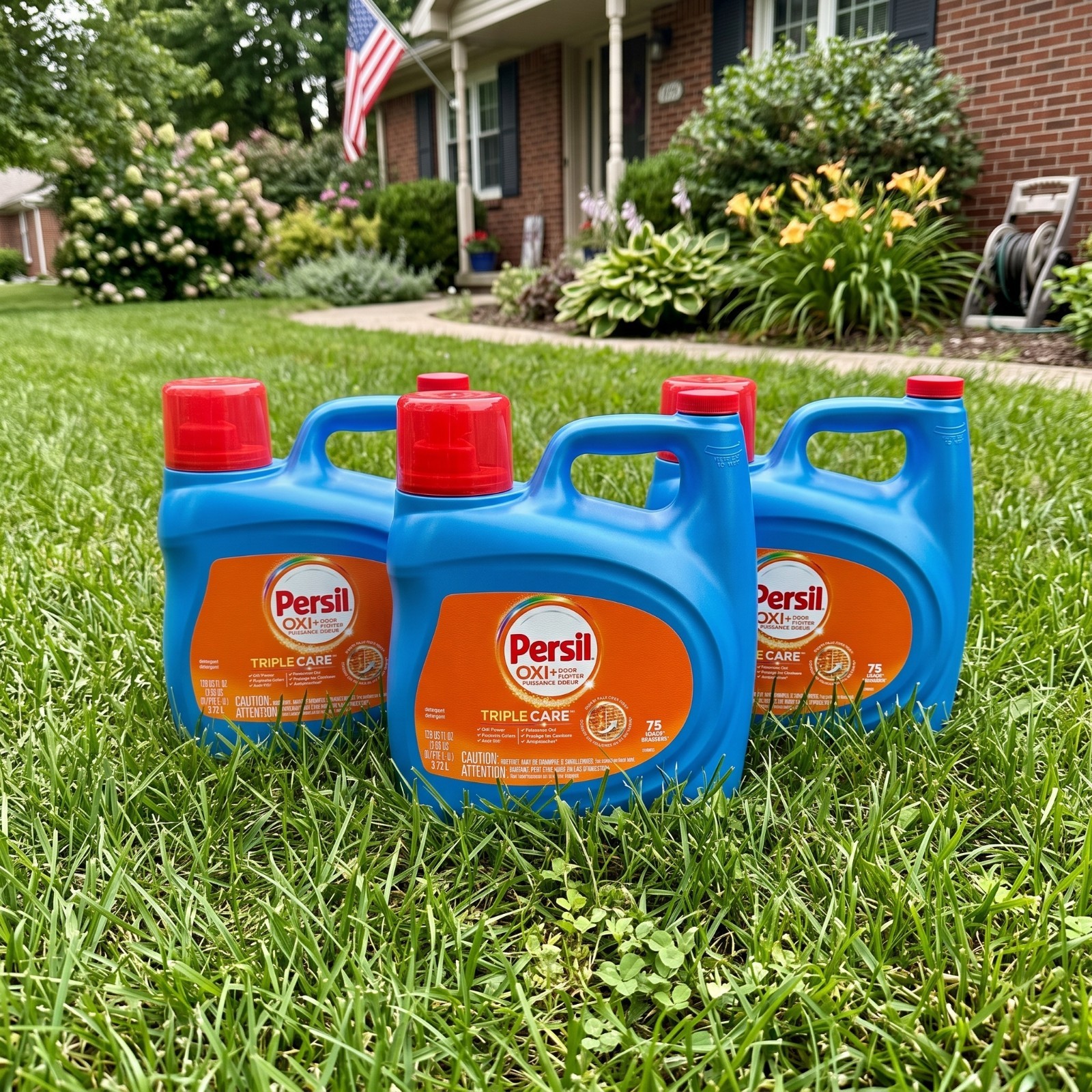 Persil Advanced Clean Oxi+Odor Fighter Liquid Laundry Detergent – 3 PACK