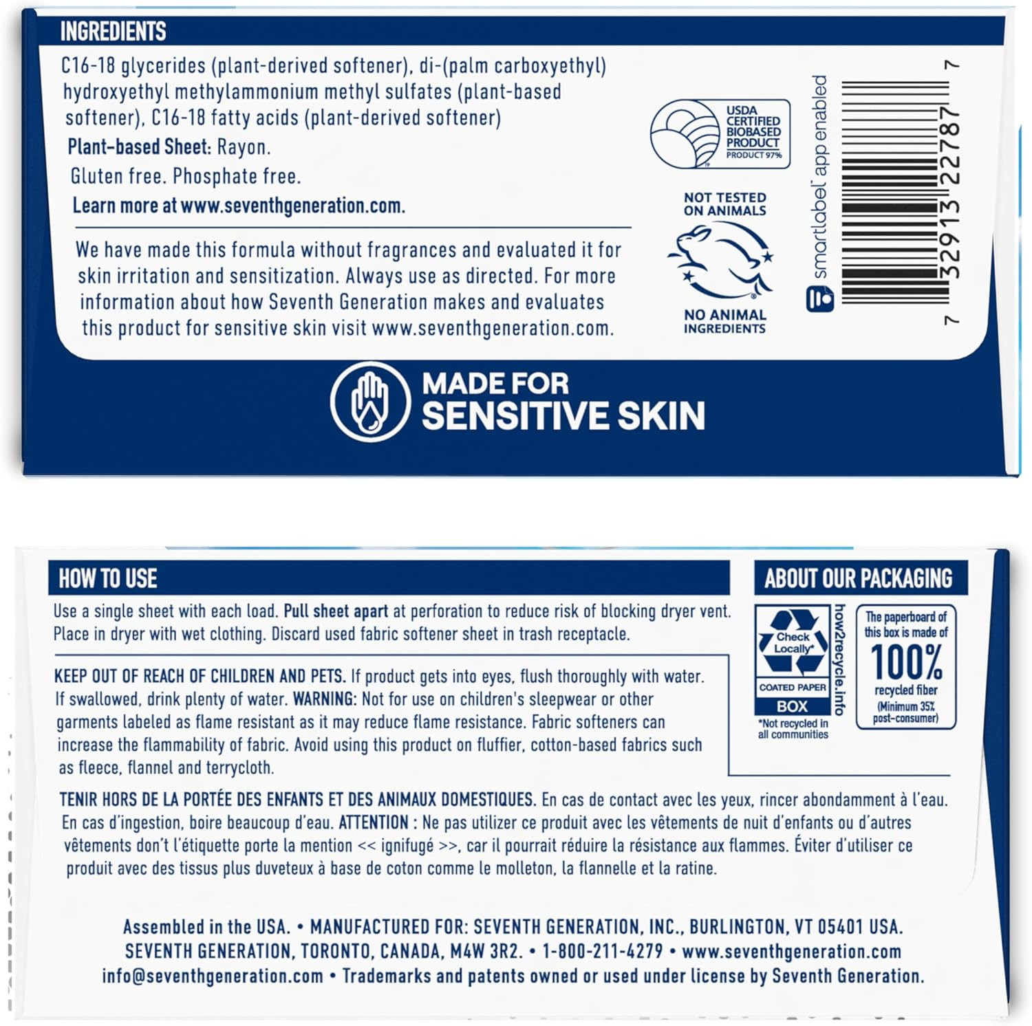 Dryer Sheets Laundry Fabric Softener 80 Count (Pack of 1)