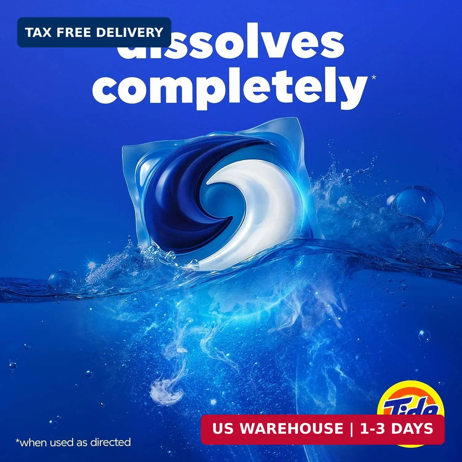 4-in-1 Ultra Oxi PODS Laundry Detergent Pacs, 85 Count, HE Compatible, Buil
