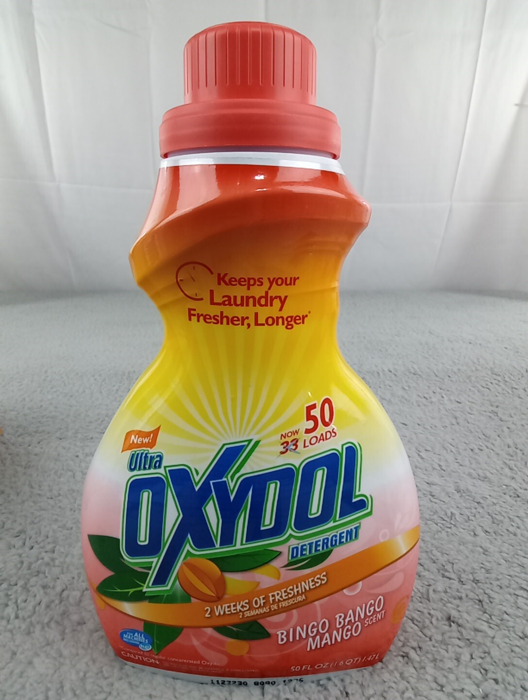 Oxydol Liquid Laundry Detergent BINGO BANGO MANGO Scent 50 oz Discontinued
