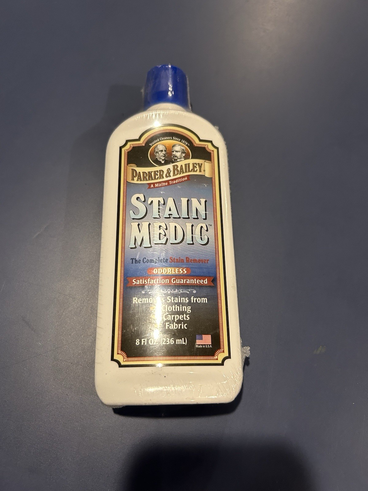 Parker & Bailey Stain Medic Clothing Carpets Fabric Odorless Non Toxic 8 Ounces