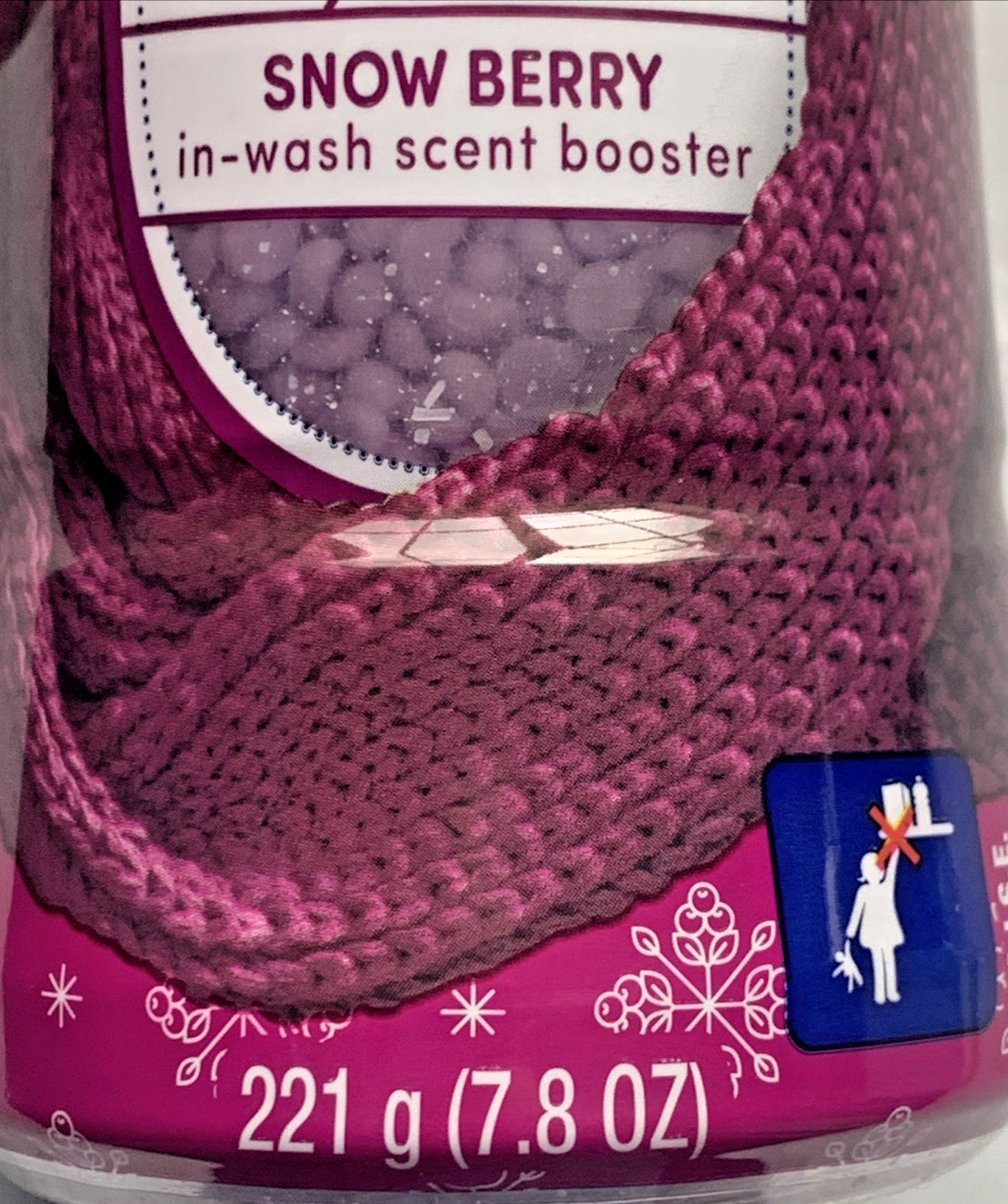 4 Pack Downy Cozy Collection Snowberry Scent Booster 7.8oz Limited Edition