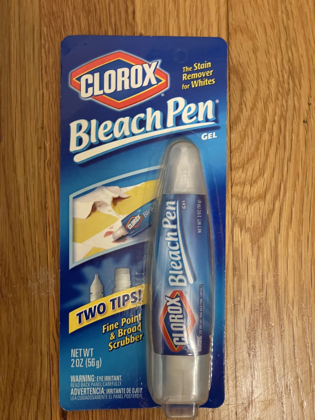 Clorox Bleach Pen Gel Dual Tips New Sealed 2005 Laundry Cleaning Home 2.0 fl oz