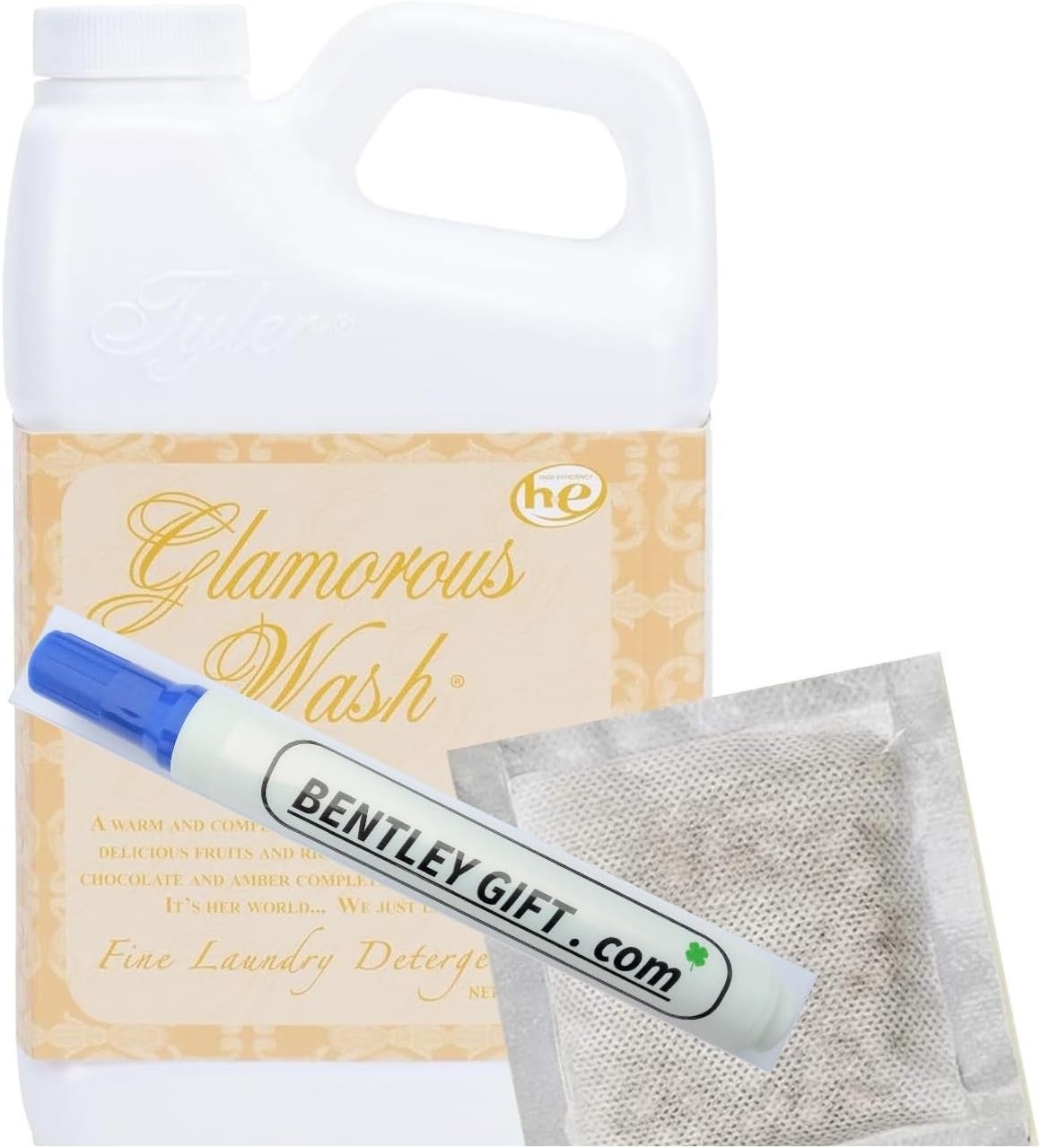 Tyler Candle Glamorous Wash Diva Half Gallon 64 OZ Laundry Detergent