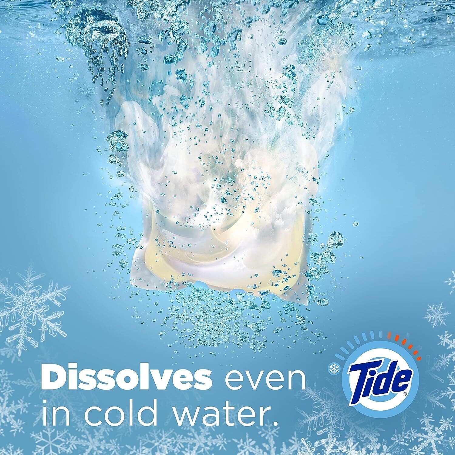 Tide Free & Gentle Laundry Detergent Pods, 57 Count, Unscented & Hypoallerge NEW