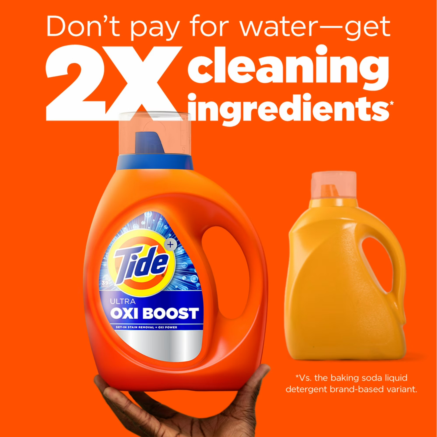 Tide Ultra Oxi Boost Laundry Detergent Liquid 83 Loads 117 fl oz Bottle