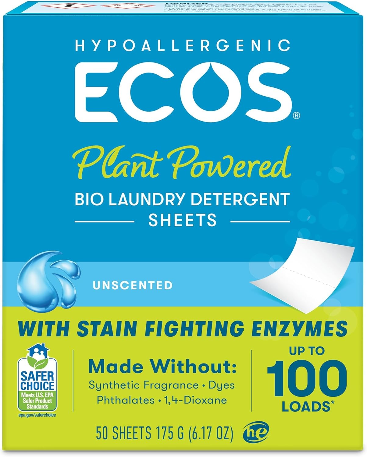 Laundry Detergent Liquidless Free Clear 50 Count 6.17 Ounce