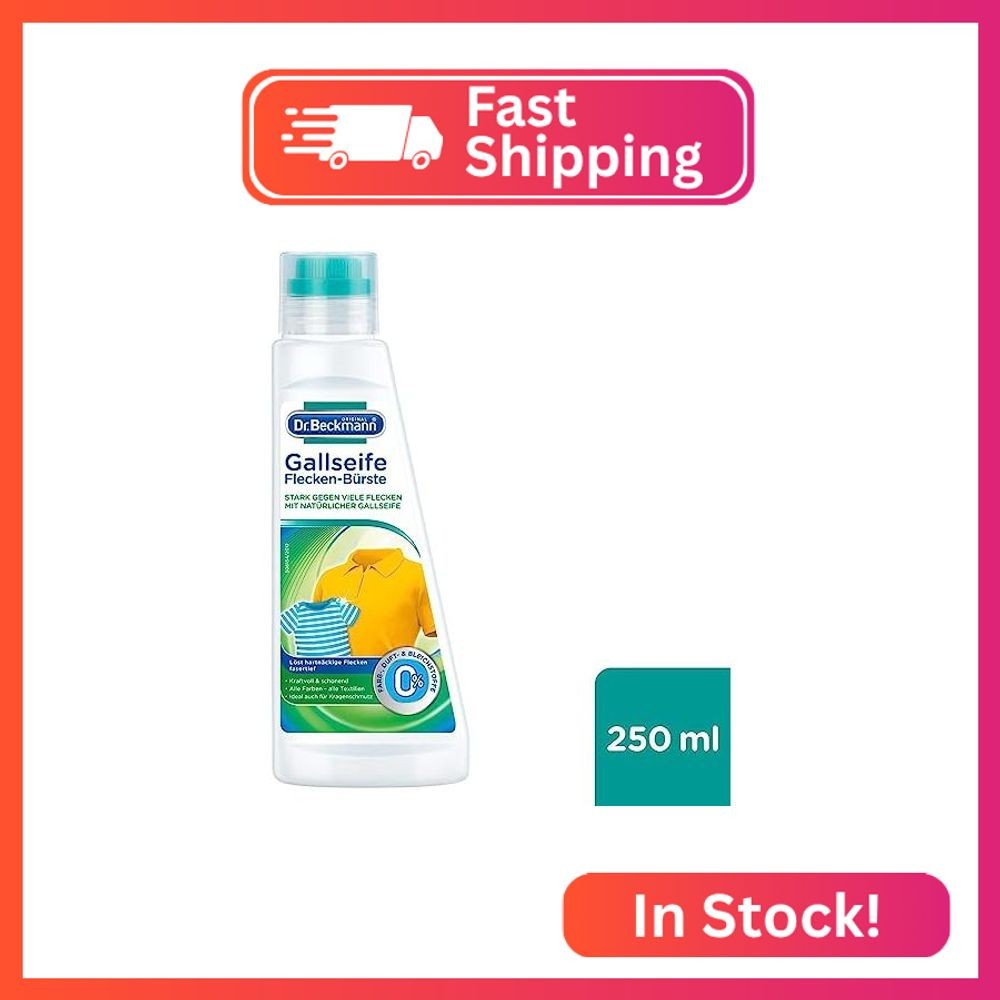 Dr.Beckmann Gallseife Gall Soap with stain brush-away -250ml