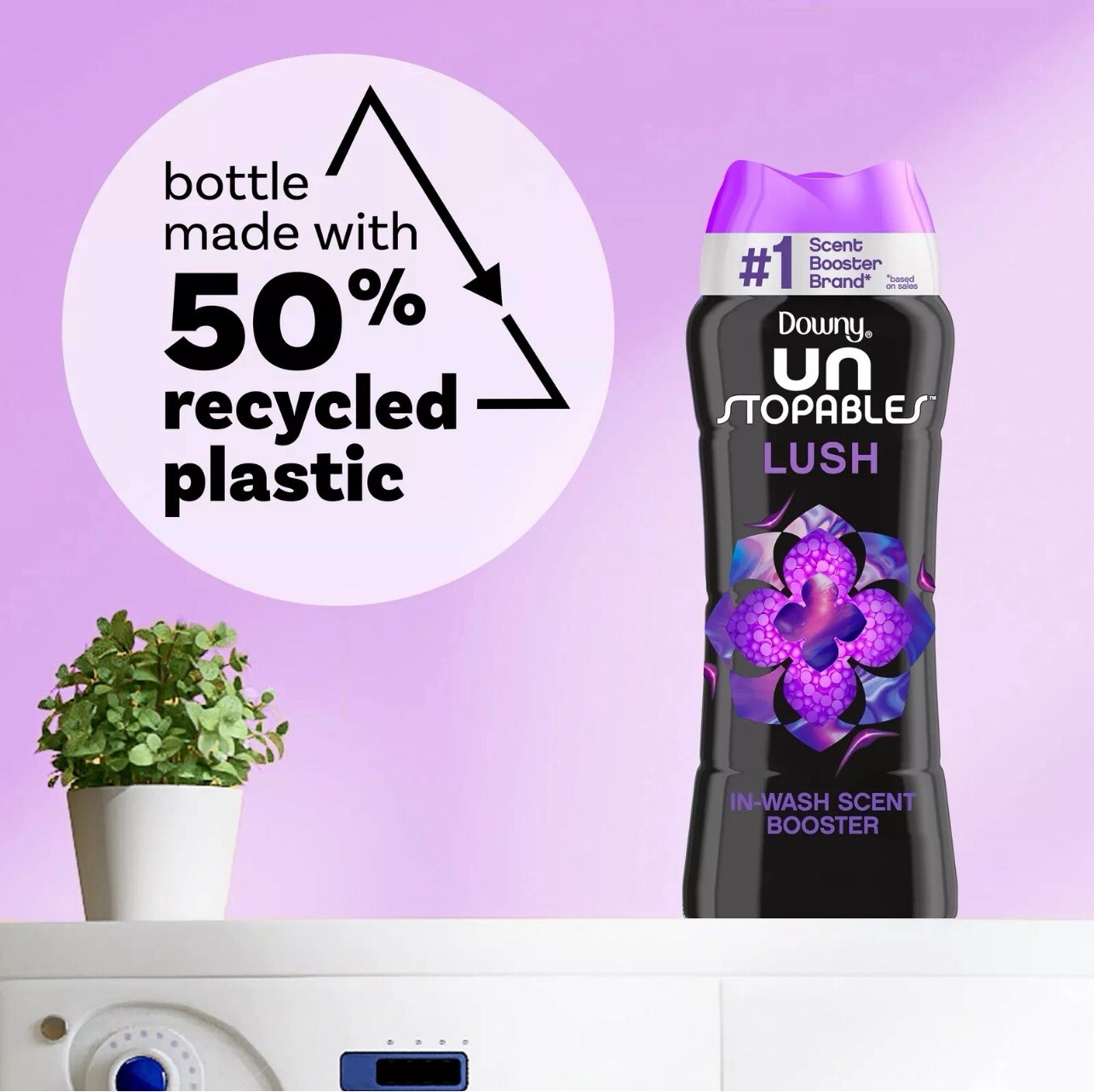 Unstopables In-Wash Laundry Scent Booster Beads, Lush, 18.2 Oz