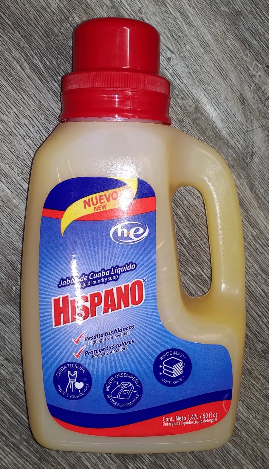 Jabón de Cuaba Líquido Hispano | Liquid laundry soap 50 fl oz : New : Fast S&h