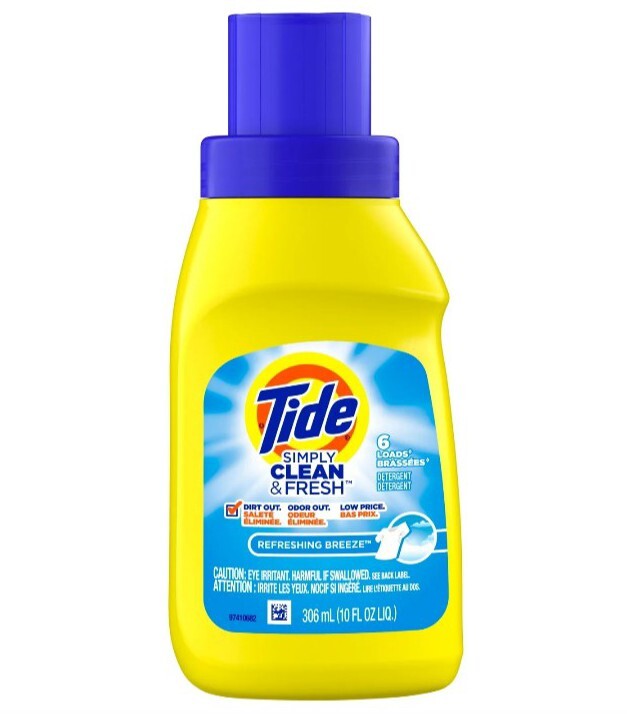 🐌 TIDE (2-PACK) 10 Oz. Simply Clean ●REFRESHING BREEZE● Laundry Detergent🫧.