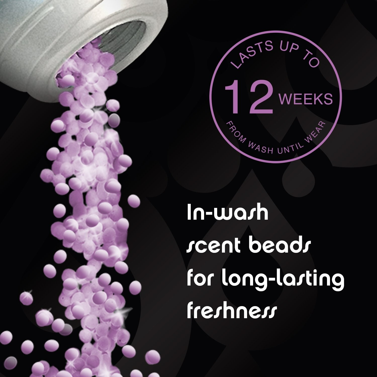 “Downy Unstopable In-Wash Scent Booster Beads Lush 20.1 Ounce