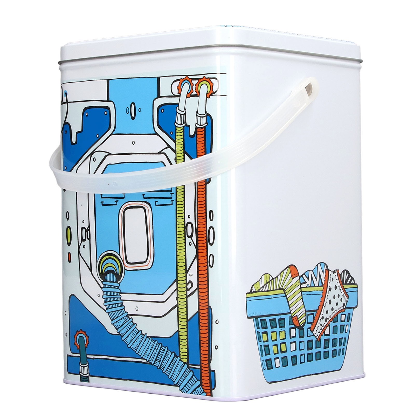Functional Storage Box For Detergent And More In Iron Material Easy To Use