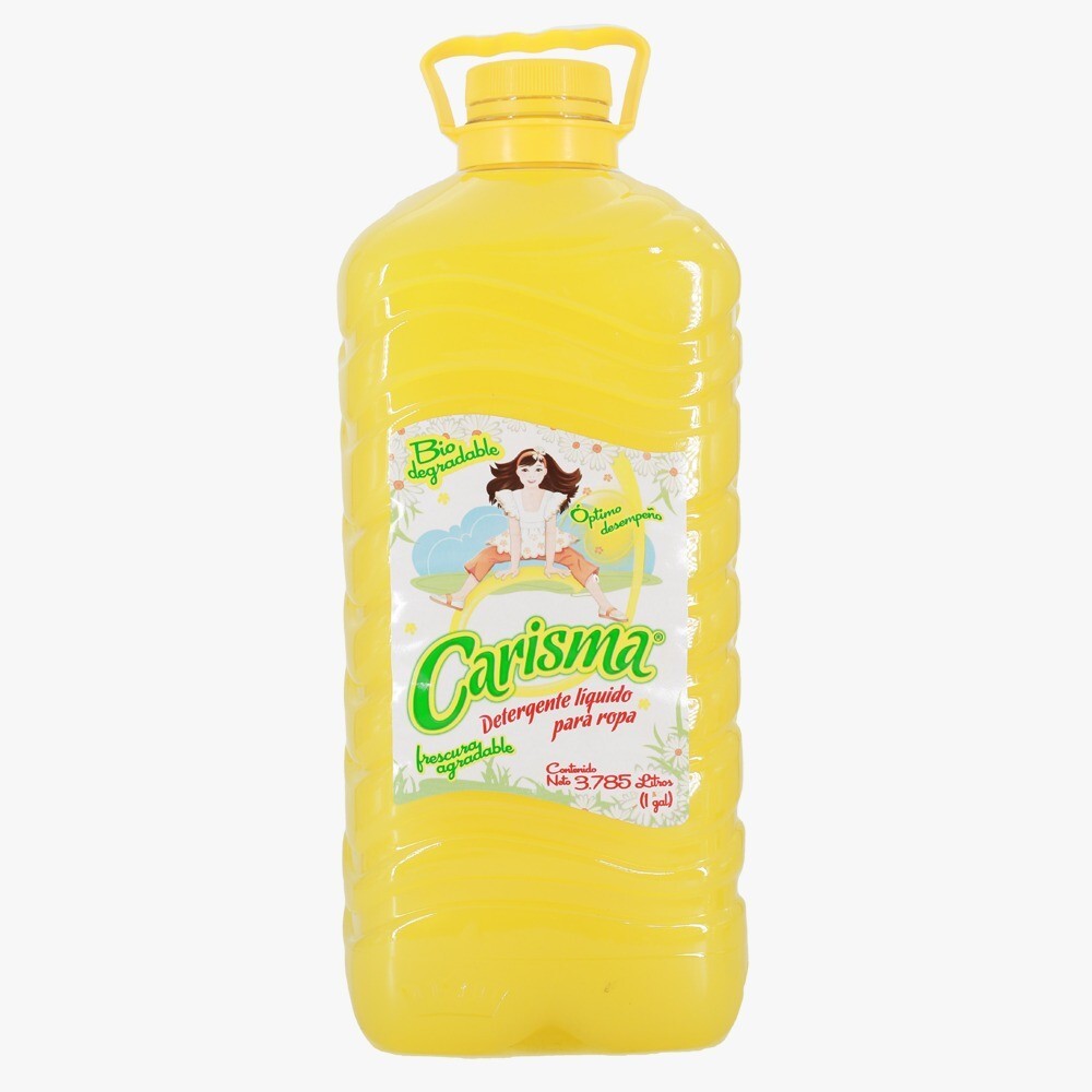 Detergente Carisma Liquido 1 Galon (3.785 Lts) Quitamanchas Aroma Floral
