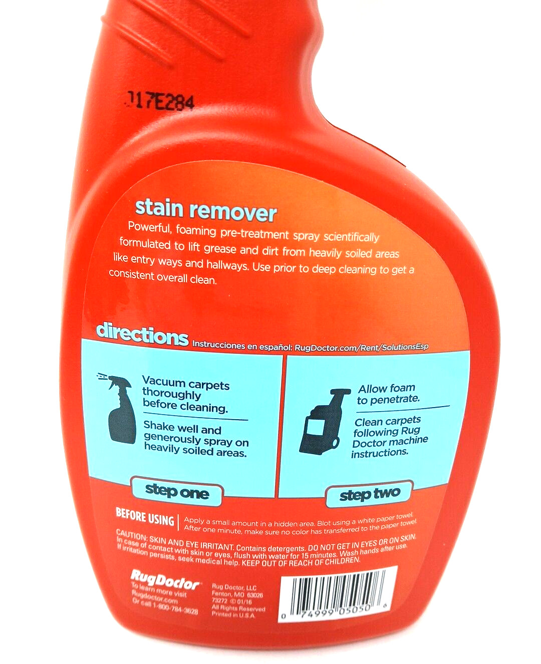 2x RugDoctor Pre-Treat Stain Remover W/ Foaming Power 24 oz Discontinued