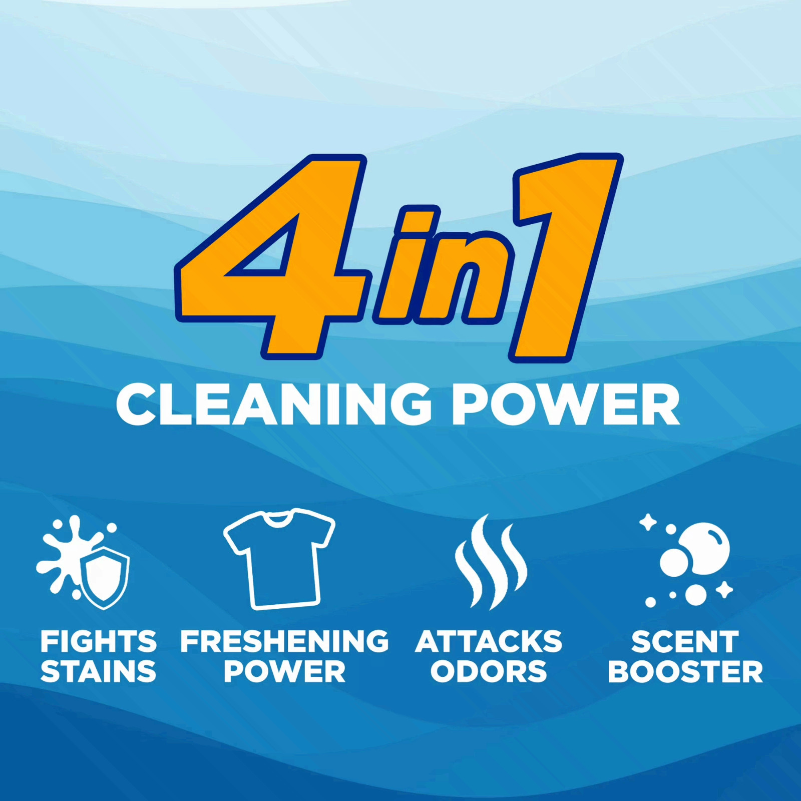 3 pack ARM & HAMMER Laundry Detergent Liquid, Clean Burst 5 Extra Loads 205 fl