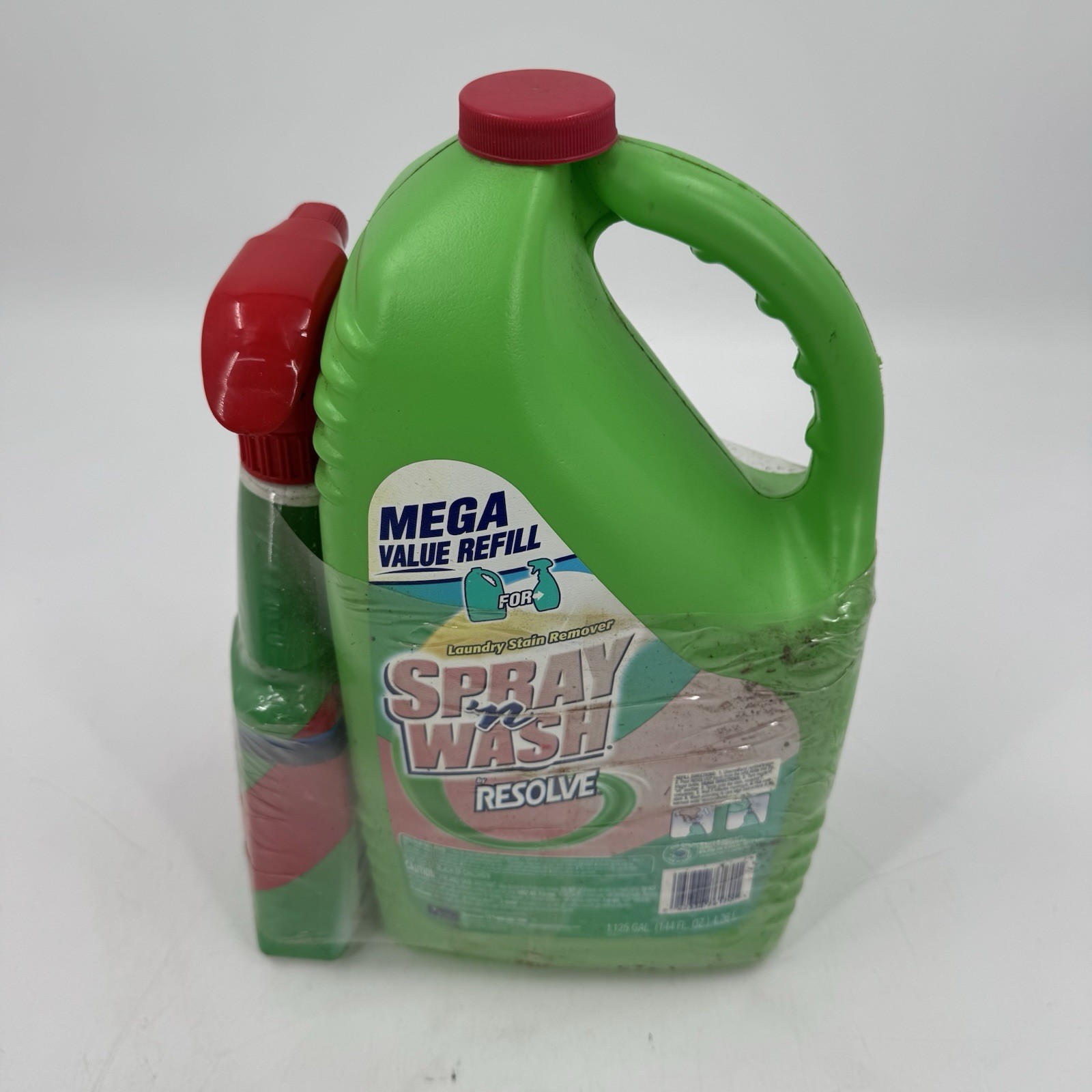 Spray ‘n Wash Advanced Grease ‘n Grass Laundry Stain Remover 1. 125 Gal + 22 Fl.