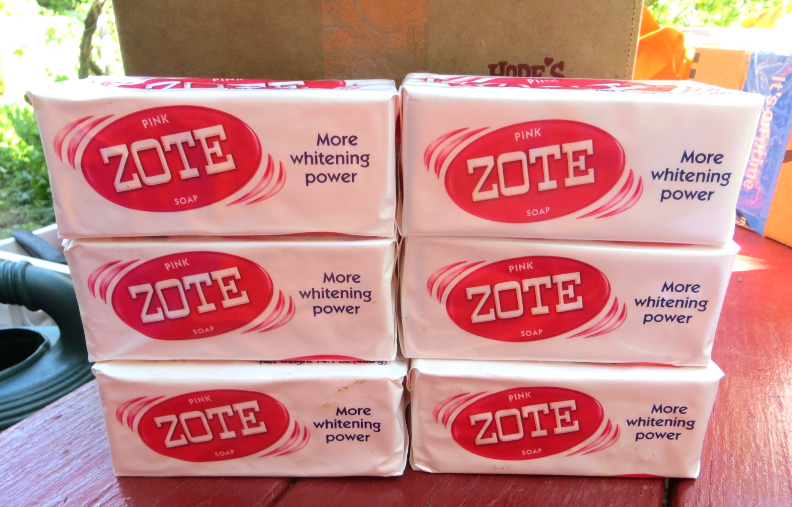 ZOTE LAUNDRY BAR SOAP PINK 14.1OZ LOT OF 6