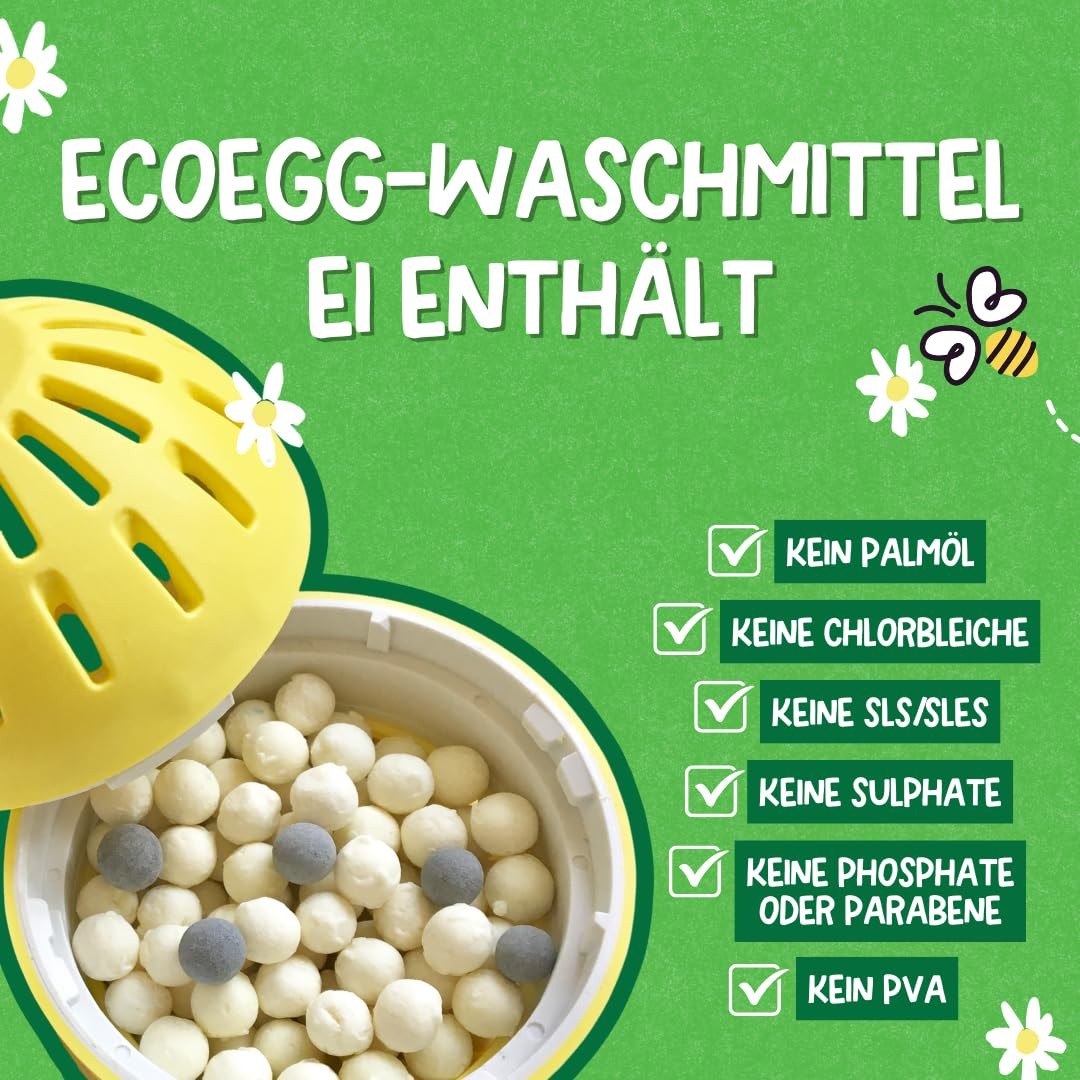 Wash Egg Refill Unscented, 50 Wash Loads