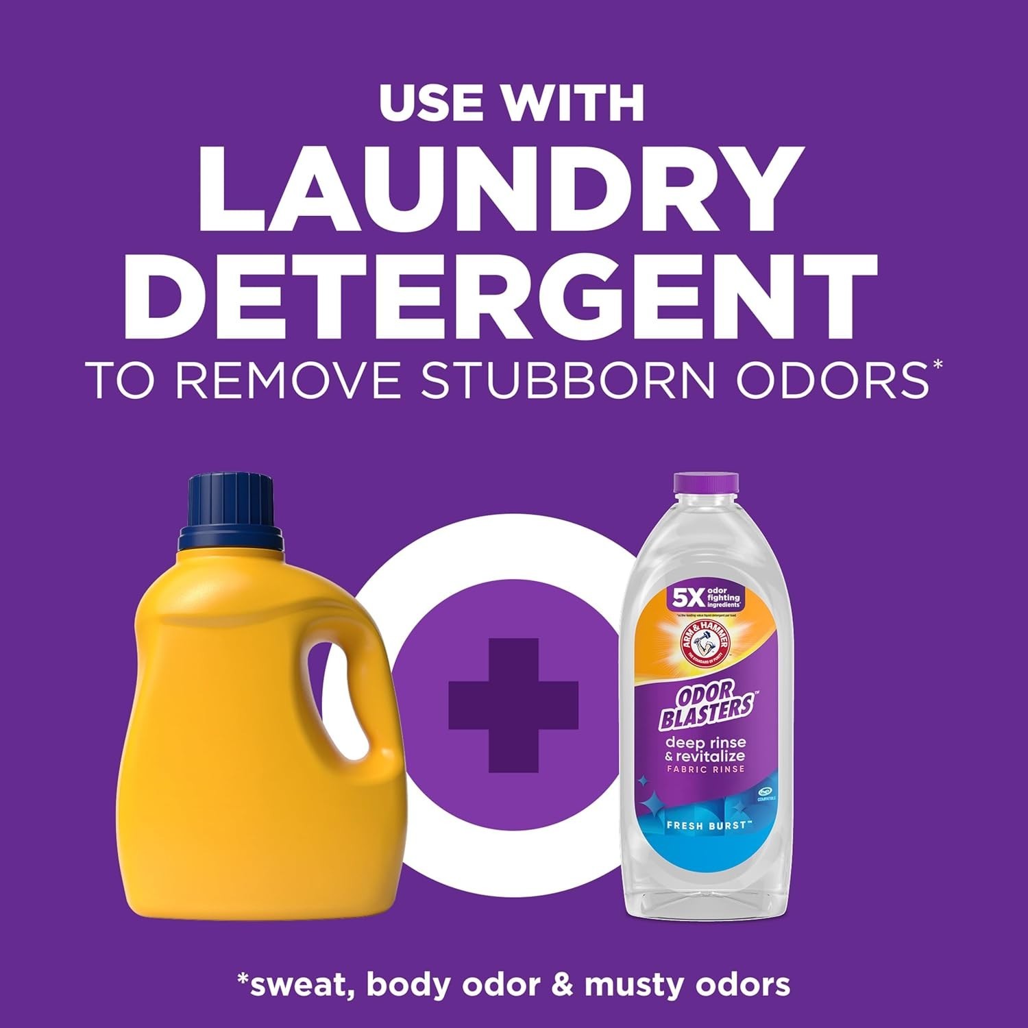 Odor Blasters Deep Rinse and Revitalize Fabric Rinse, Laundry Additive, Elimi…