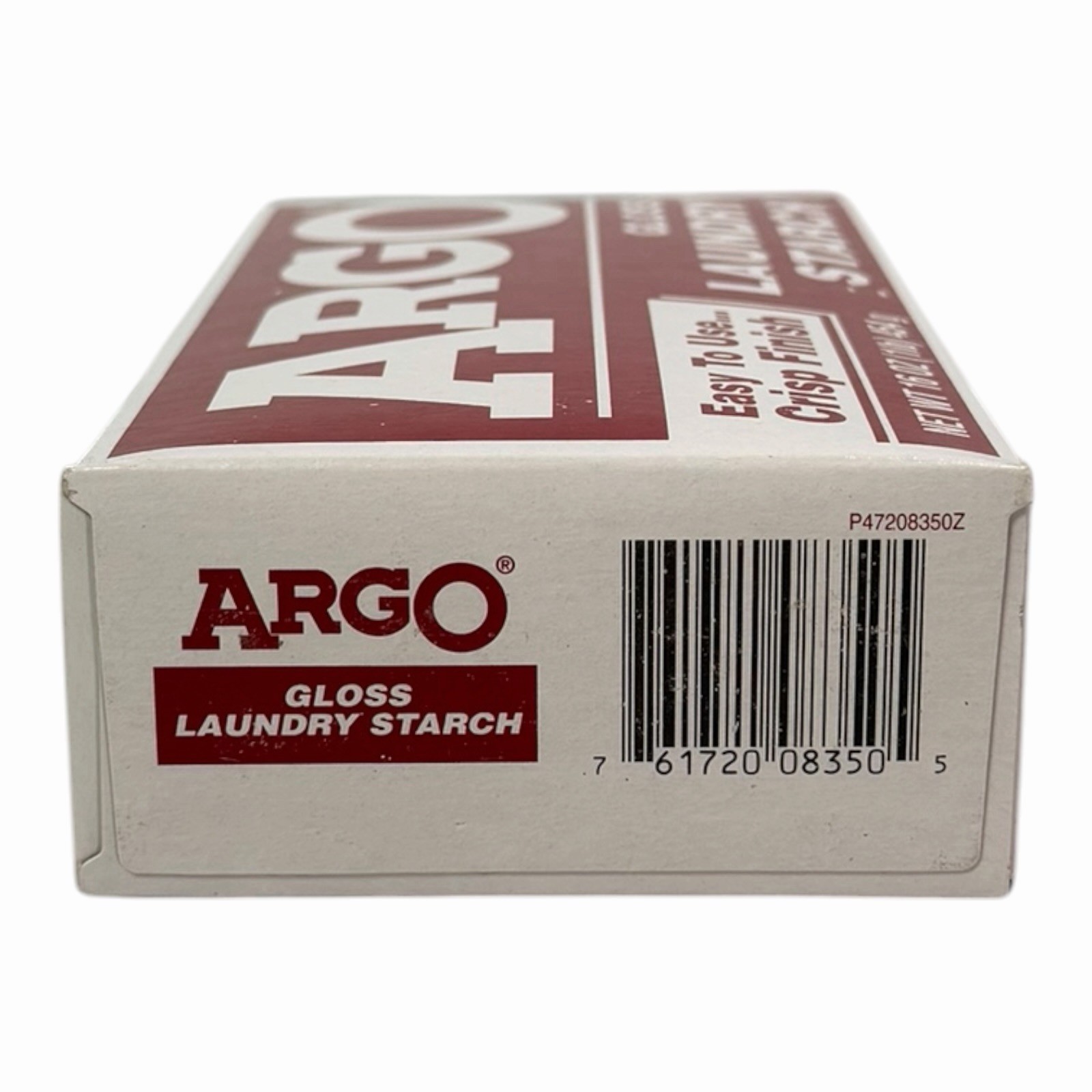 ARGO Gloss Laundry Starch Remove Greasy Spots 16 oz Sealed Expired 1 lb