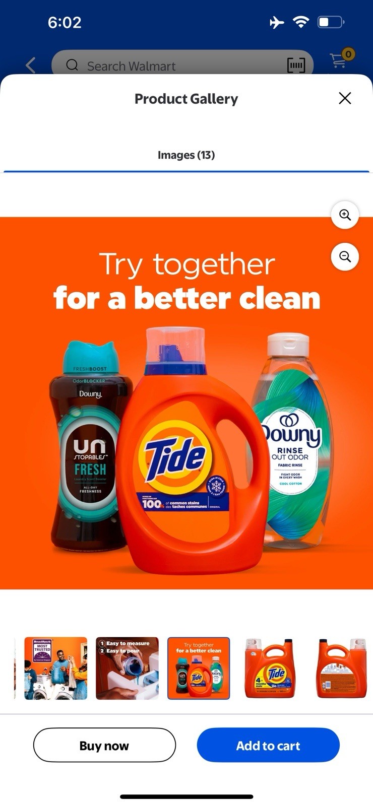 Tide Laundry Detergent Liquid, Original Scent, 132 fl oz, 100 Loads, HE Compatib