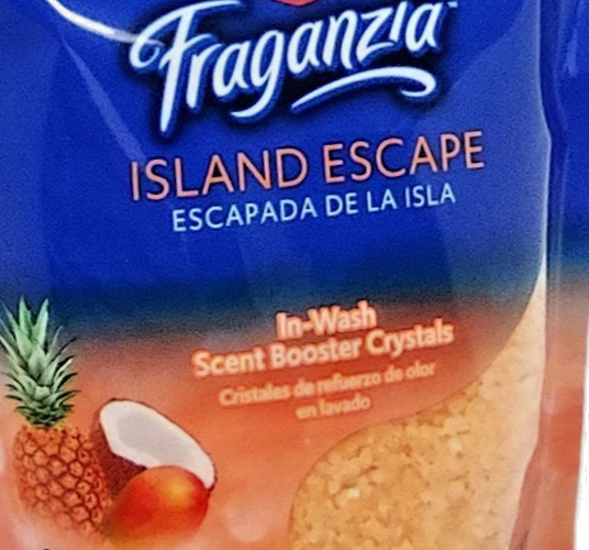 Lot 3 x Clorox Island Escape Fraganzia In-wash Scent Booster Crystals 10 Oz Each