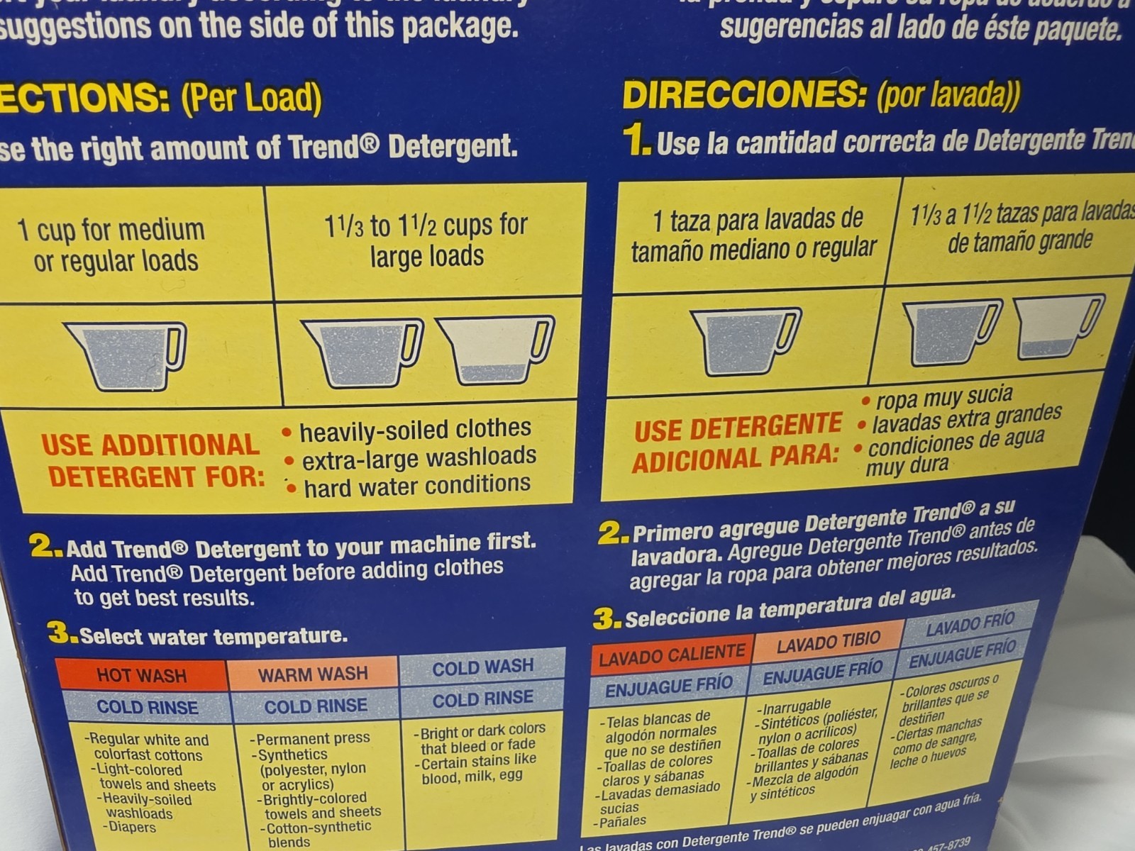 TREND POWDER DETERGENT 30 LOADS – 71 OZ Sealed