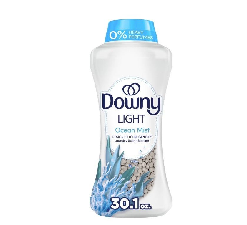 [HOT SALE] Downy Laundry Scent Booster Beads Ocean Mist 30.1 oz 2 Pack