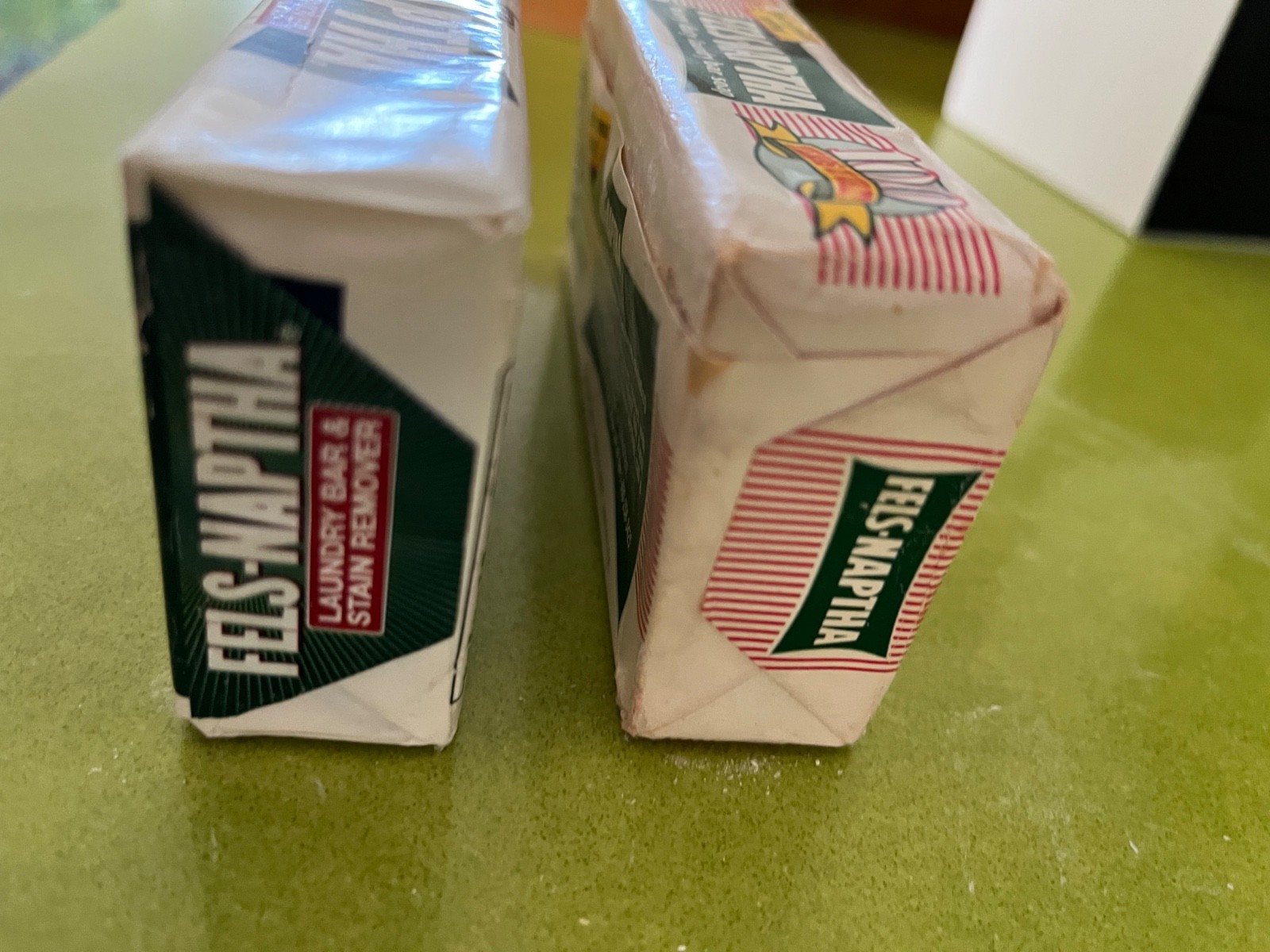 2 Bars Fels-Naptha Laundry Bar Soap Dial 100 Years & Purex