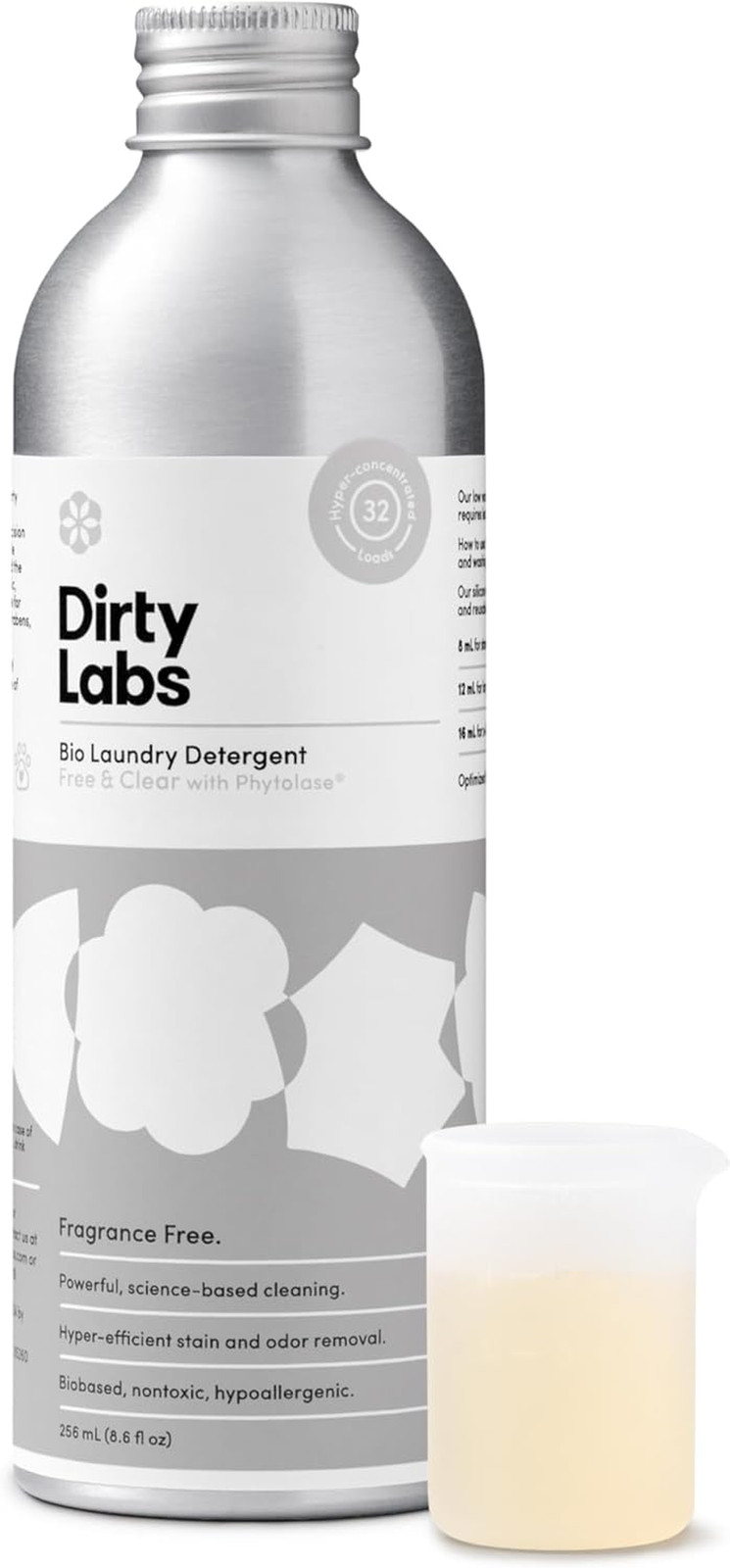 | Scent Free | Bio-Liquid Laundry Detergent 8.6 Fl Oz (Pack of 1)