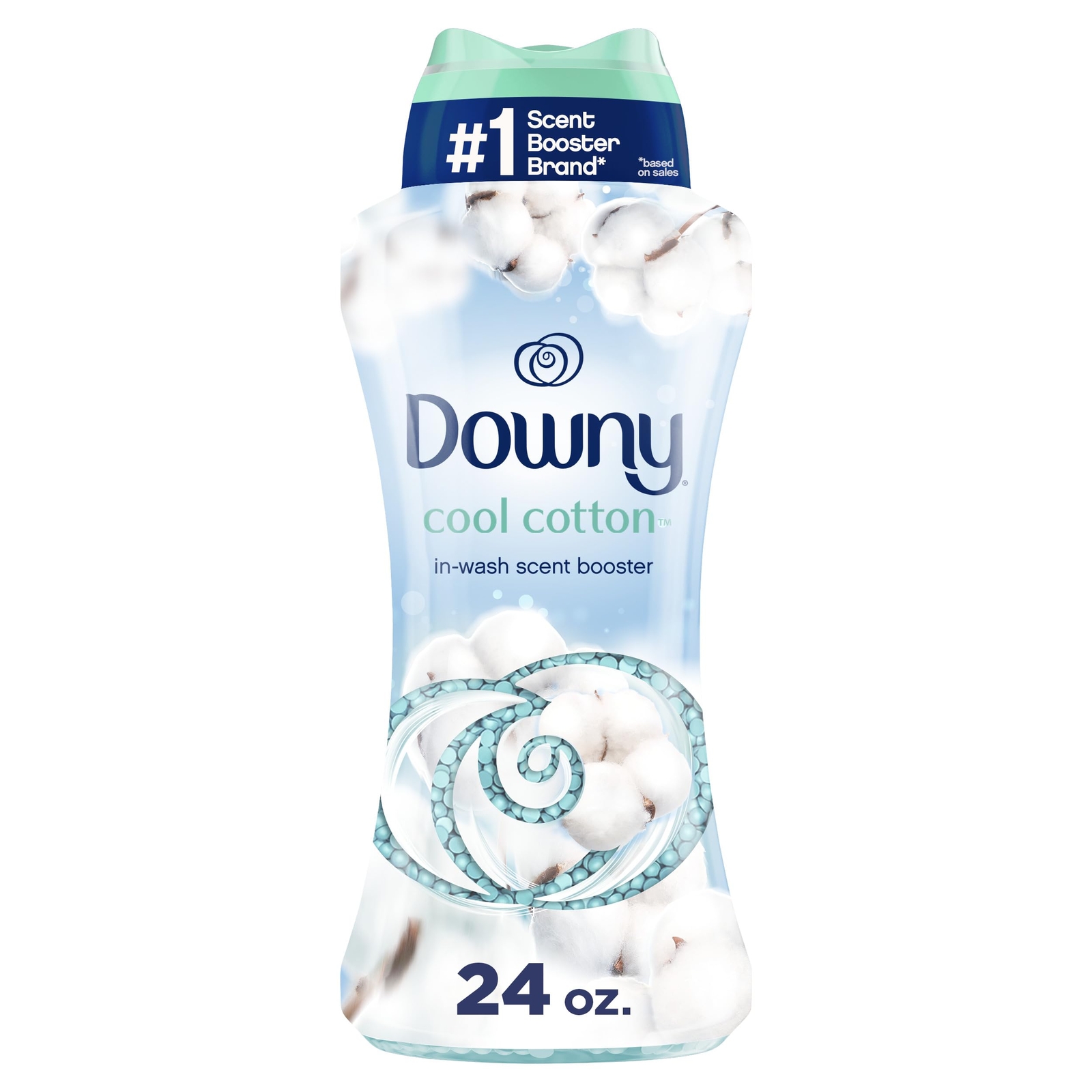 Downy In Wash Laundry Scent Booster Beads Cool Cotton 6X Odor Protection