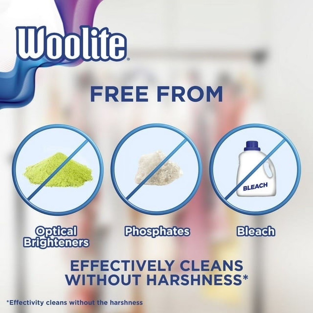 (2 pack) Woolite Darks Defense Liquid Laundry Detergent, 40 fl oz, 26 Loads