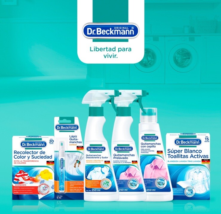 DR. BECKMANN STAIN REMOVER QUITAMANCHAS MULTIUSOS 1kg.