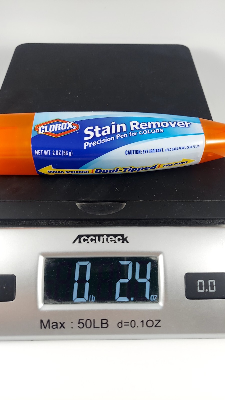 1 Clorox Bleach Pen + 2 Stain Remover Pens 2 Oz Each Used 90% Full Discontinued