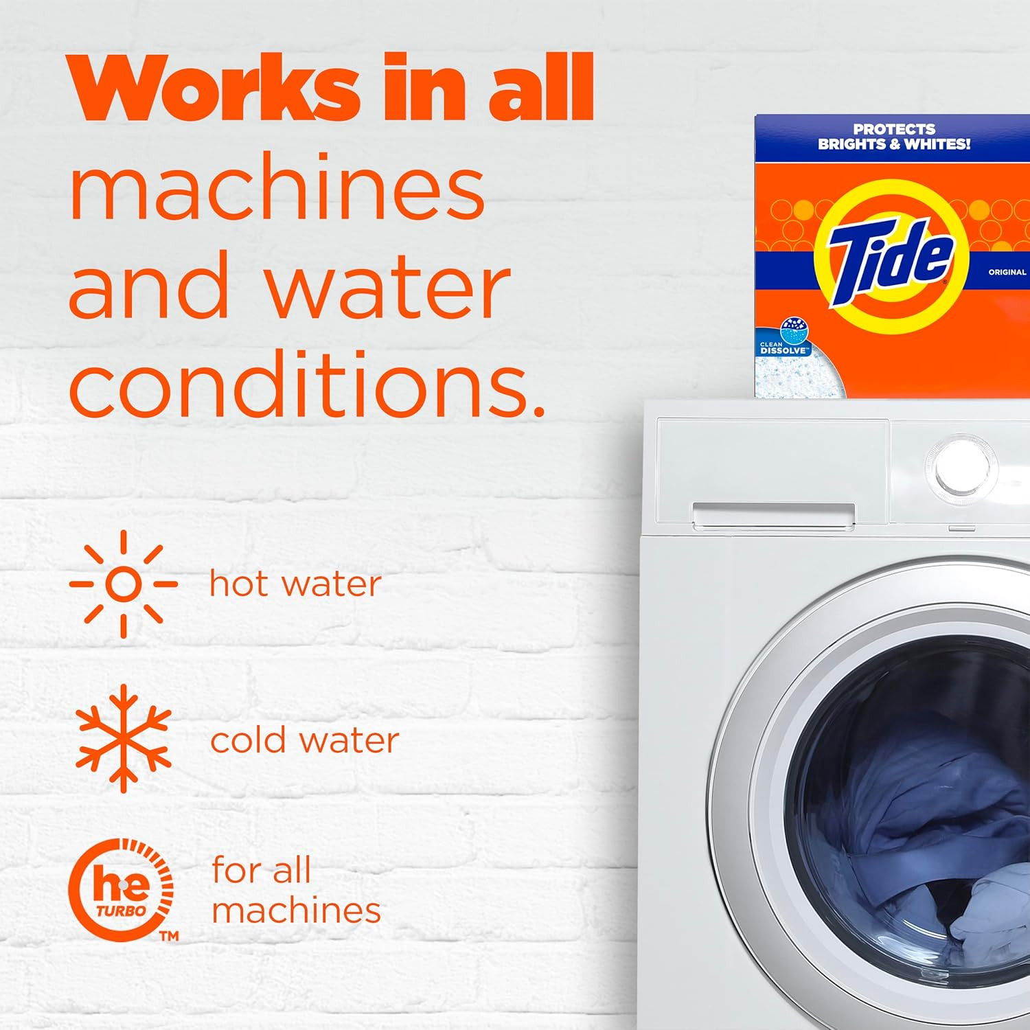 Tide Powder Laundry Detergent, Original Scent, 75 Loads, 85 Oz