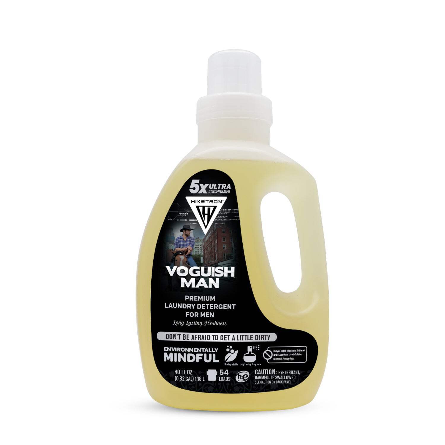 Hiketron Voguish Man Masculine Scented Long Lasting Liquid Laundry Detergent