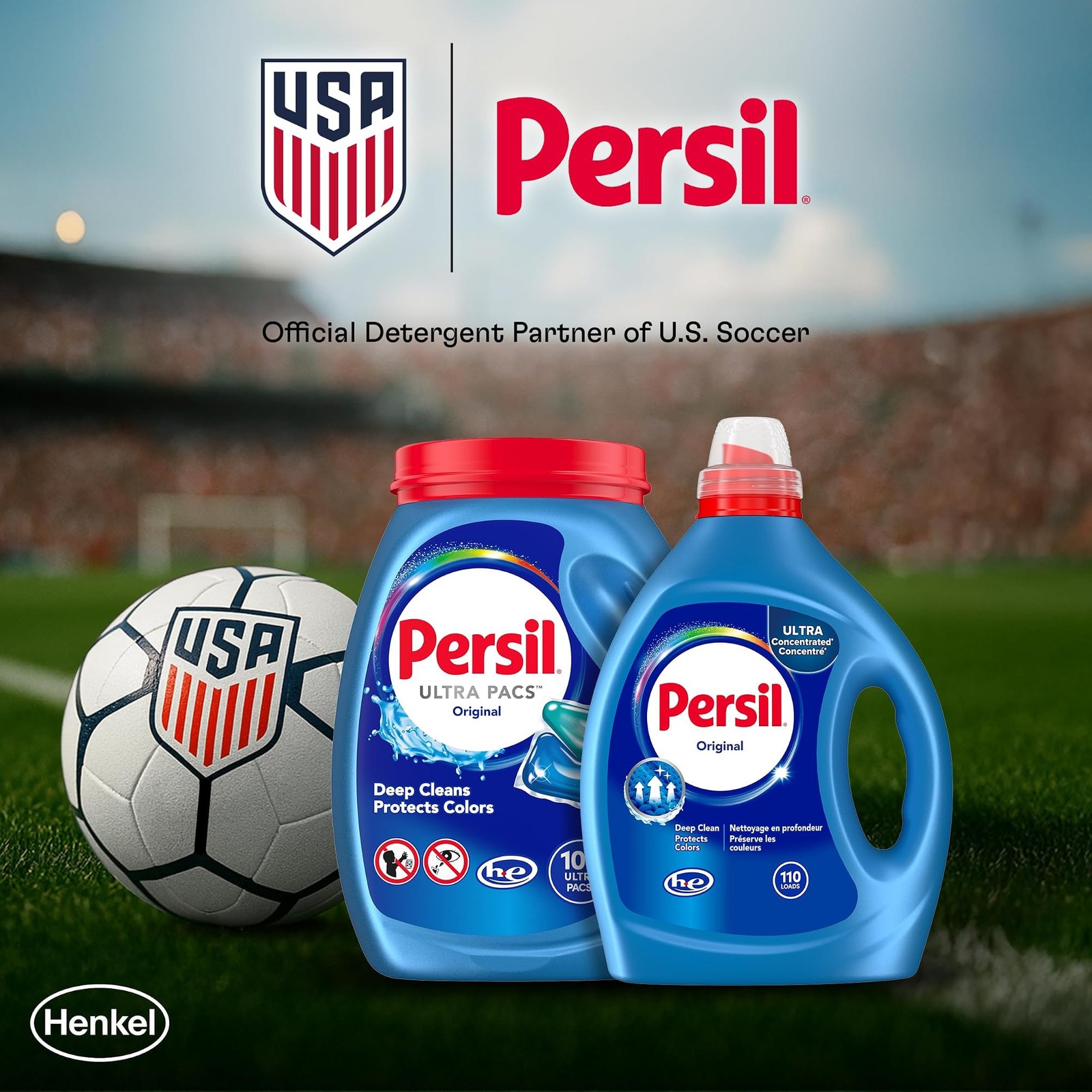 Persil Free & Sensitive Laundry Detergent Liquid, 82.5 Fl Oz, 110 Loads, Ultr…