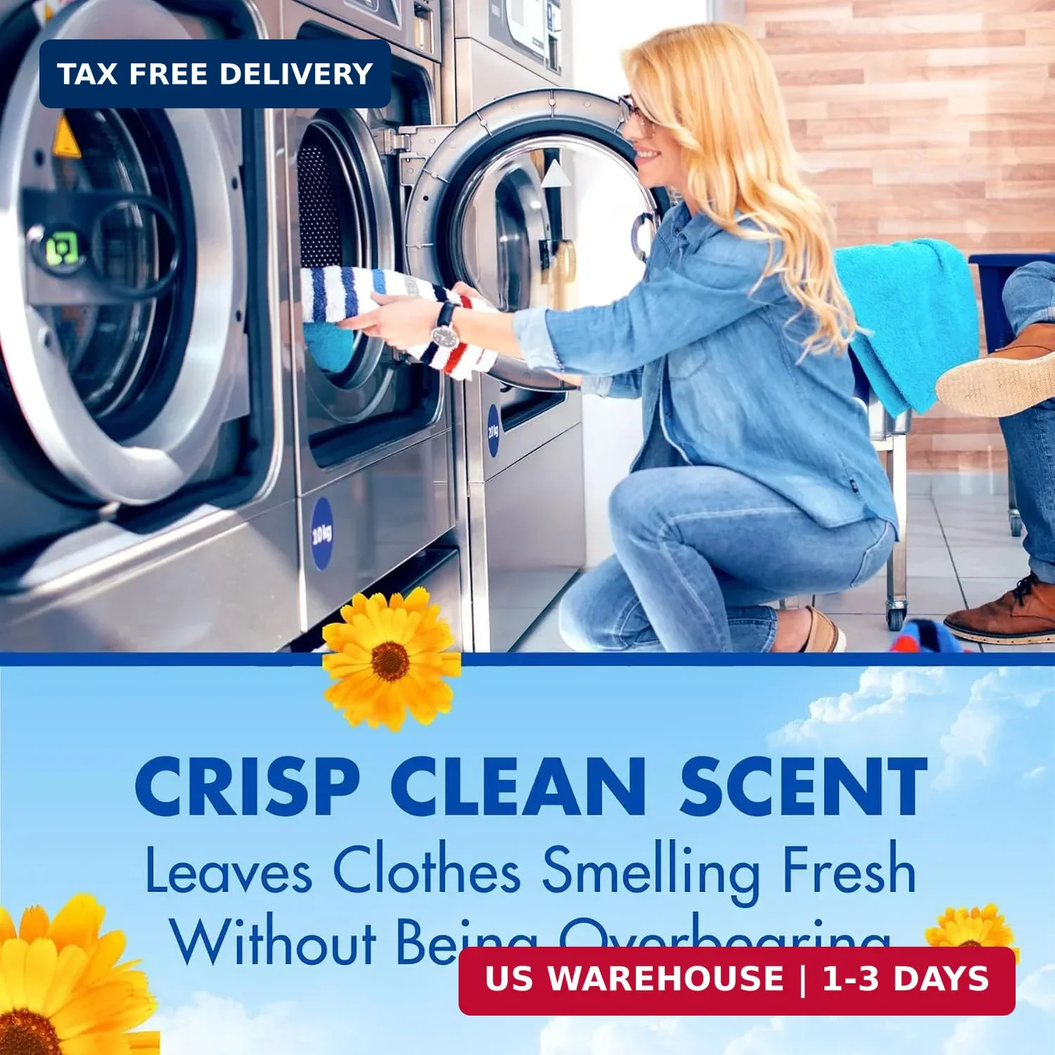 Arm & Hammer, Professional Powder Laundry Detergent, Crisp Clean, 18lb Pail (Pac