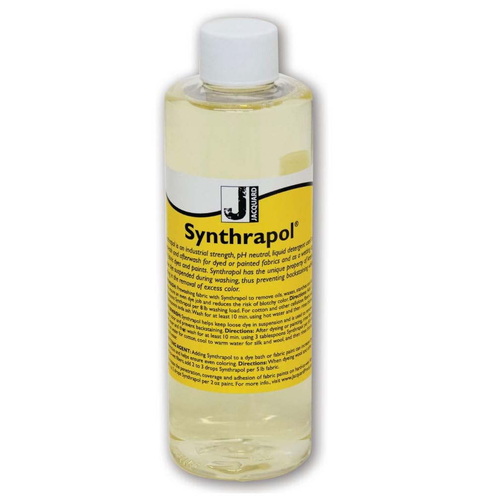 Jacquard Synthrapol Prewash and After Wash Liquid detergent for Dyed or Paint…