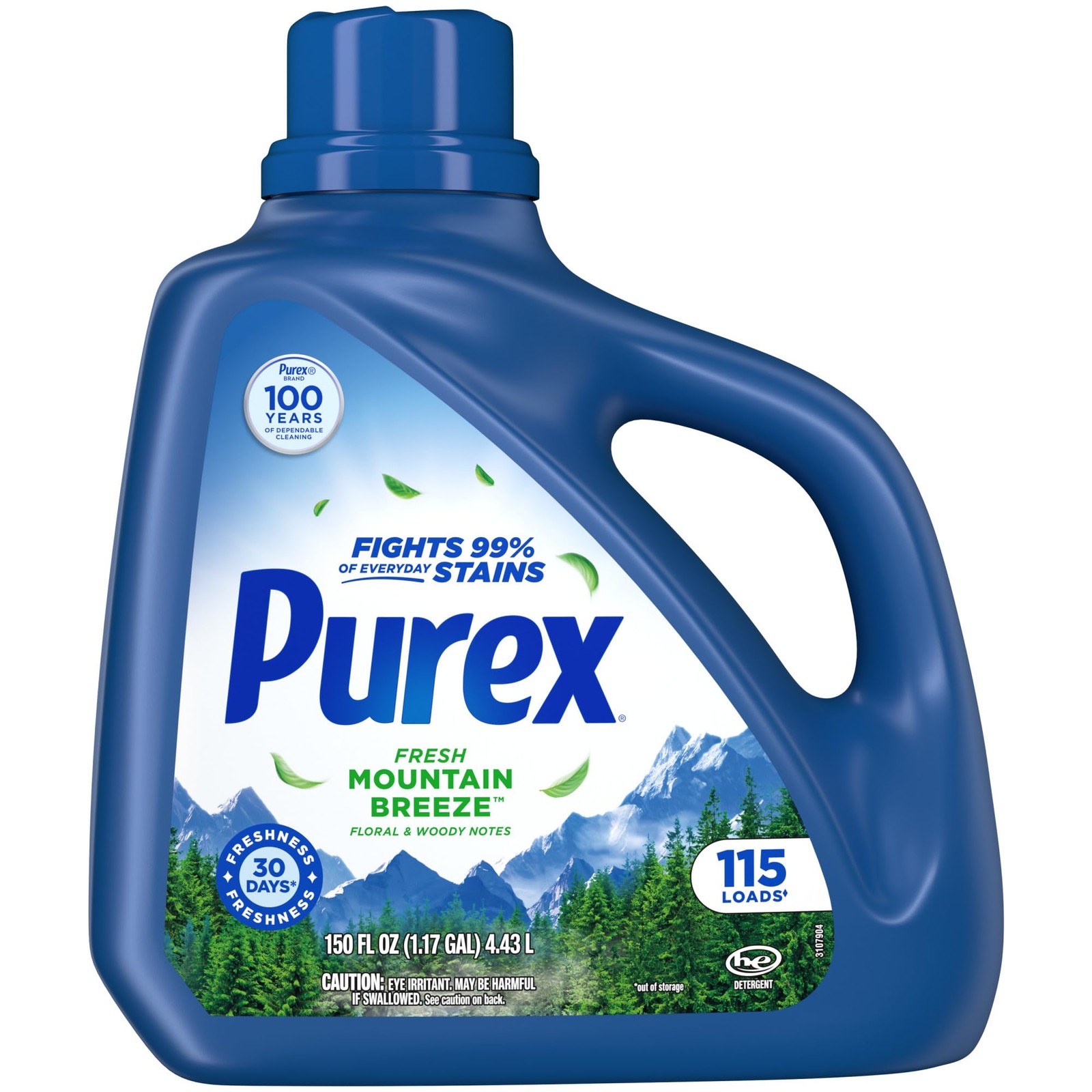 Purex Fresh Mountain Breeze Liquid 150 Fl Oz (Pack of 1),