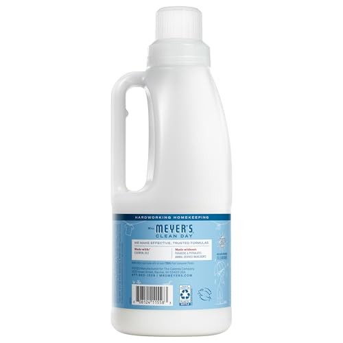 MRS. MEYER’S CLEAN DAY Liquid Fabric 32 Fl Oz (Pack of 1), Rain Water