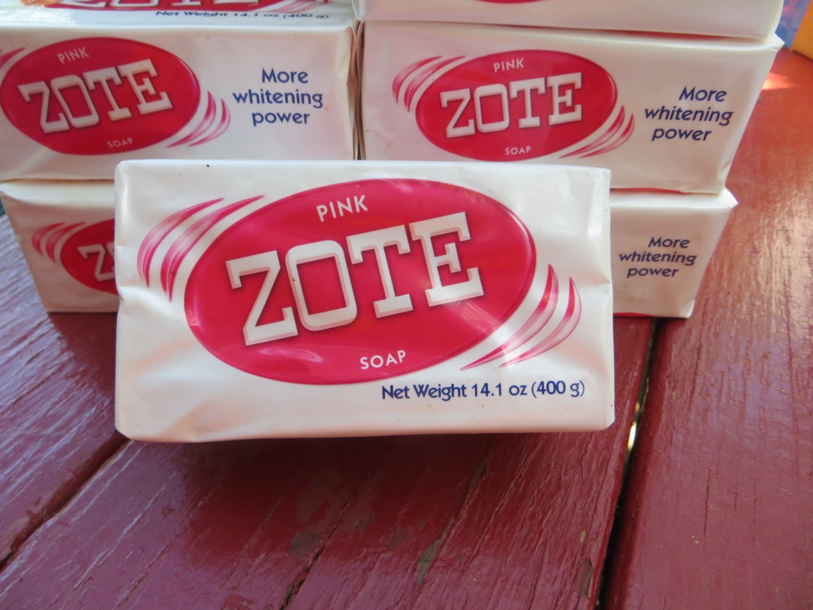 ZOTE LAUNDRY BAR SOAP PINK 14.1OZ LOT OF 6